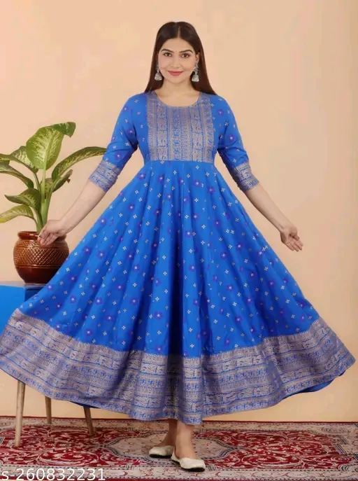 Staylish blue kurti
