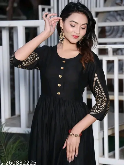 Beutiful black kurti